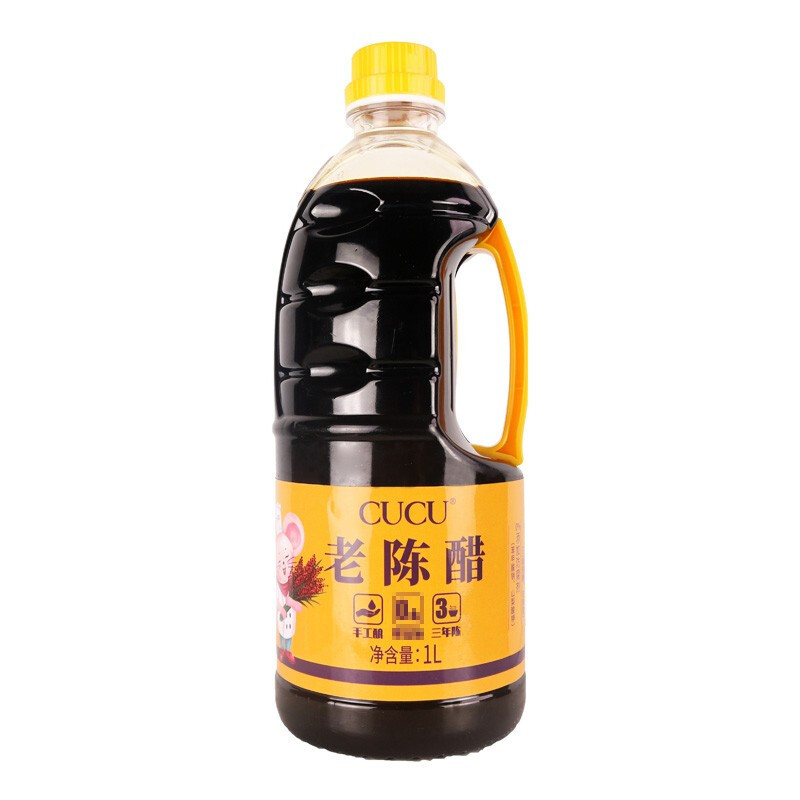 CUCU 陈醋手工三年老陈醋鼠年纪念款食用醋1L*2桶
