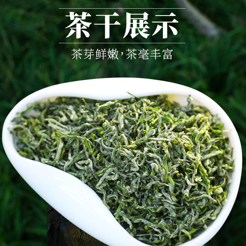 邑境碧螺春绿茶茶叶新茶袋装50g2袋茗茶高山云雾嫩芽花果香