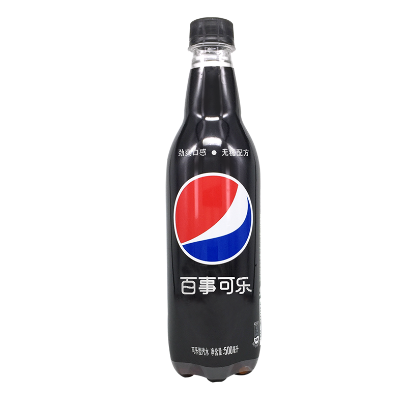 百事无糖500ML瓶装