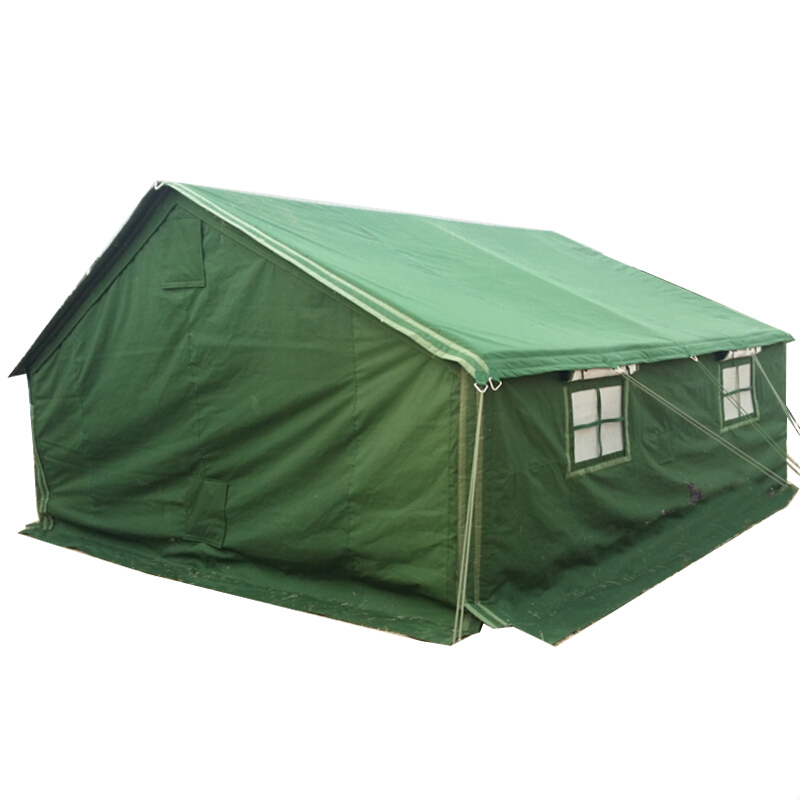 兵行者部分队98型棉帐篷帆布帐篷98-10型班用棉帐篷办公住宿野外集训防寒帐篷