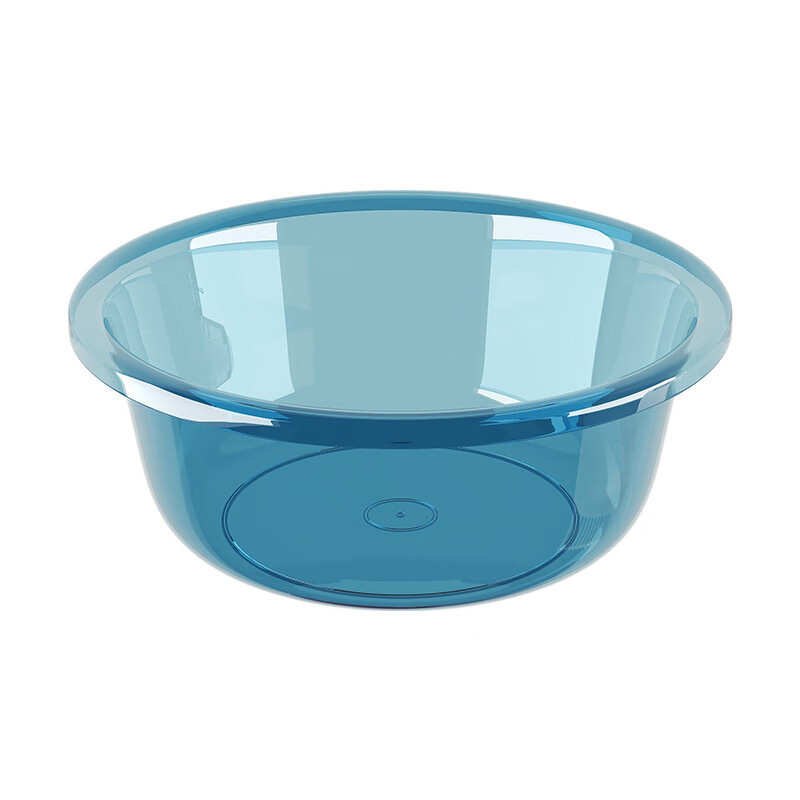 丽佳邦加厚塑料脸盆学生宿舍大号洗脚洗菜洗脸盆家用婴儿小盆子 紫红小号高清大图