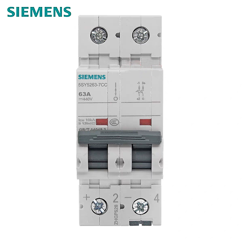 西门子(SIEMENS)微型断路器5SY系列 5SY5204-7CC(DC C4 2P)高清大图