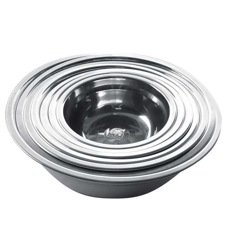 金迪乐不锈钢菜碟菜碗菜盘深盘多用盘高清大图