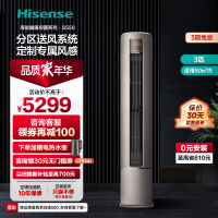 [苏宁自营]新一级变频3匹 海信空调 远距离送风 0.5°精准控温 自清洁 空调挂机KFR-72LW/S550-X1