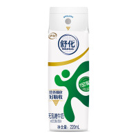 伊利 舒化低脂无乳糖纯牛奶220ml*12盒(整箱团购链接)