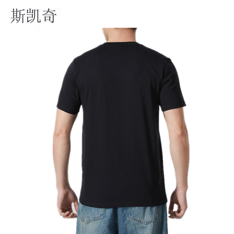 斯凯奇 夏季短袖情侣装 L225U070-0018L 件高清大图