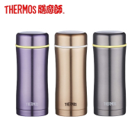 膳魔师(THERMOS)保温杯不锈钢茶杯茶漏水杯定制送礼品TCCG-400 紫色 抖音