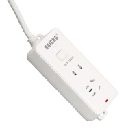 SAICKG SCC8-10844 一位5孔 一位2孔 1.8M 2500W 插排(单位:个)白