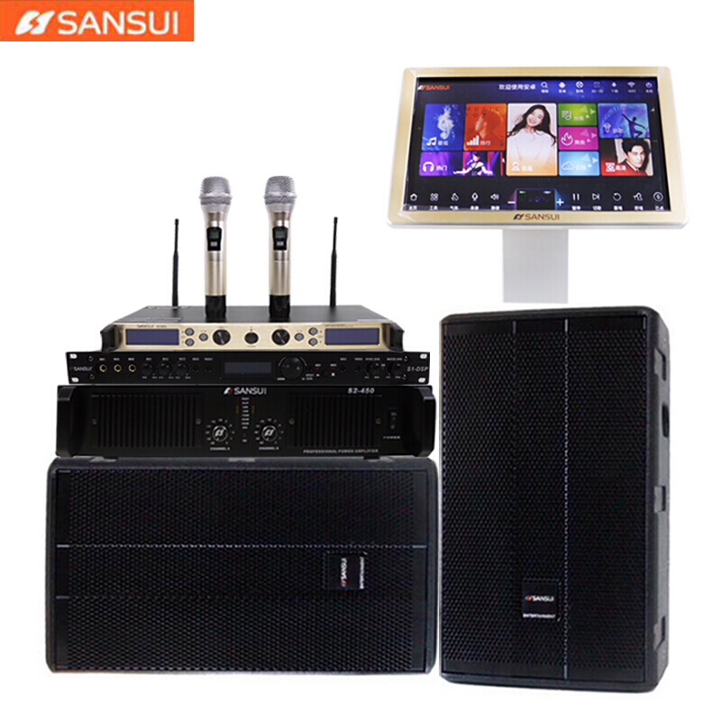 山水(SANSUI)SP101 无源对箱音箱KTV卡包重低音炮音响 SP101