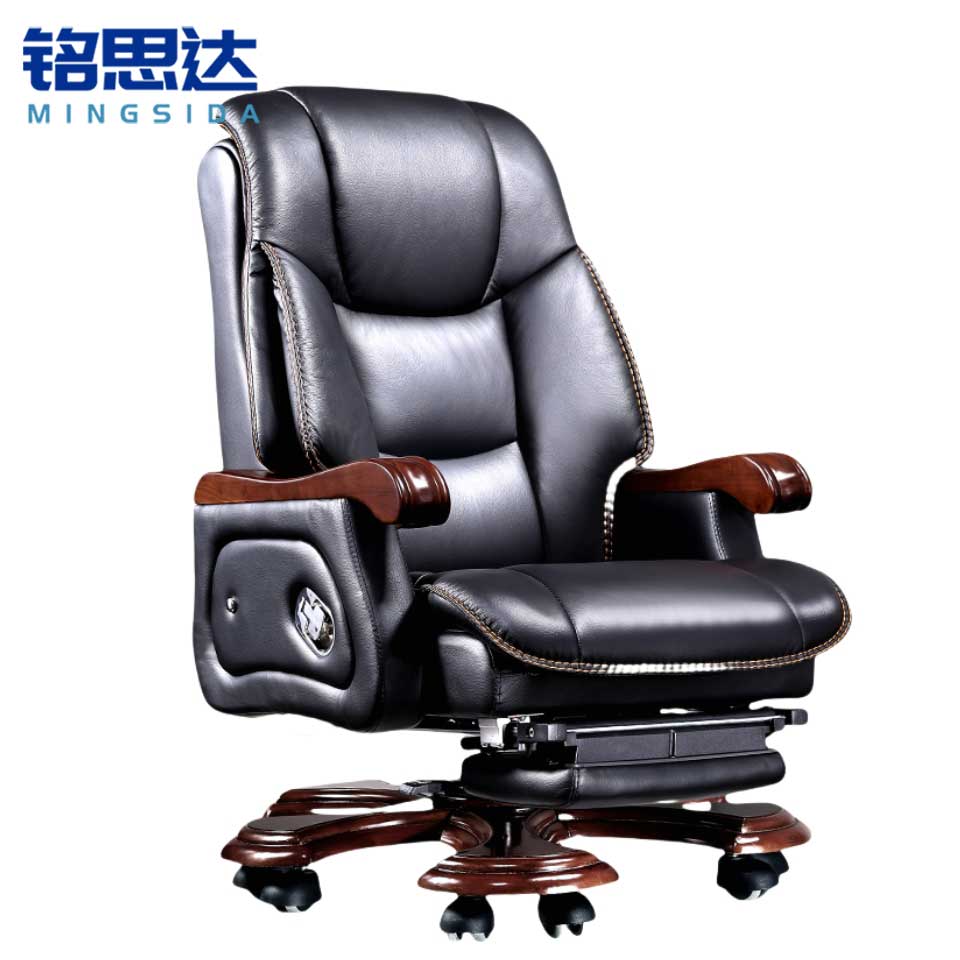 铭思达老板椅大班椅把高清大图