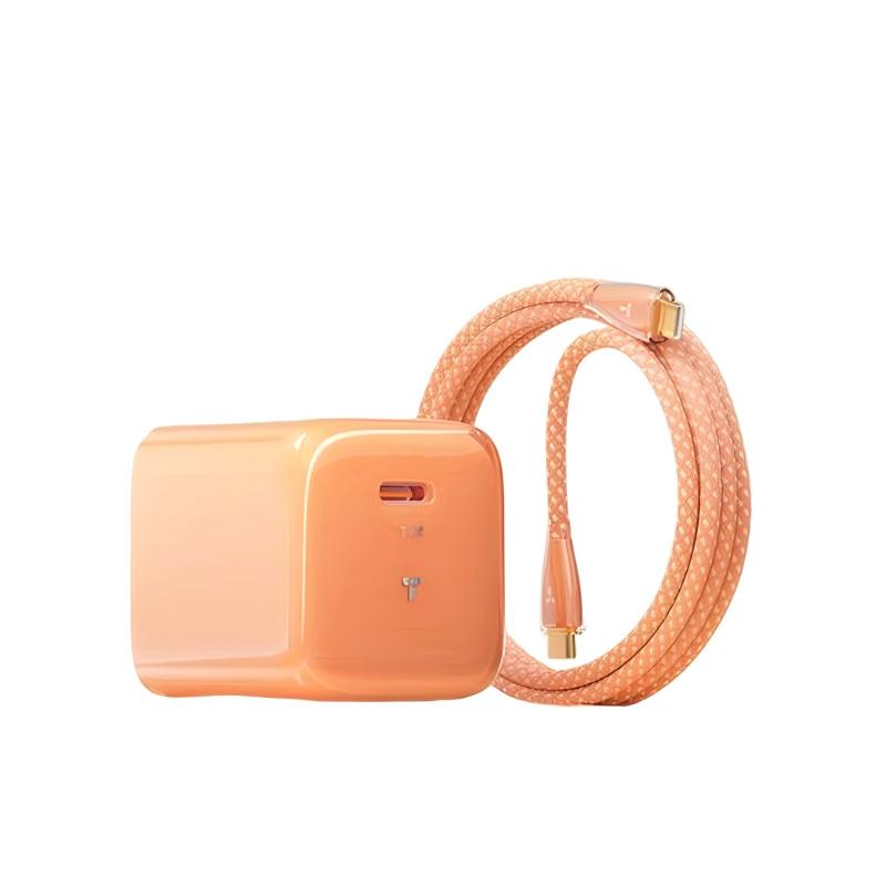 图拉斯TORRAS苹果快充套装iPhone17适用线充PD30W闪充轻巧便携安全充电