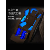 佳仁(JARE)电动动按摩椅家用全身豪华小型太空舱多功能老人沙发椅 新款AI进口机芯(鳄鱼皮)