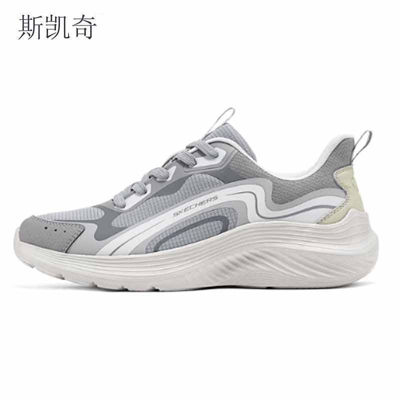 斯凯奇 男夏季新款跑步鞋 118227/GRY-10 双高清大图