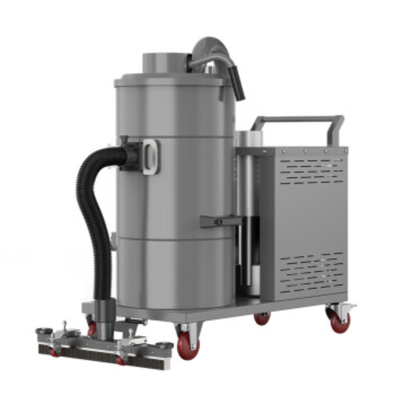 博赫尔(POHIR)工业吸尘器3KW 80L 380V反吹型工业吸尘器大功率工厂车间粉尘工业专用大吸力吸水吸尘器高清大图
