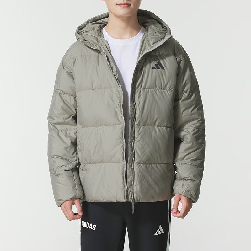 阿迪达斯(adidas)男装新款运动服潮流时尚保暖休闲羽绒服外套KH3993 ZP高清大图