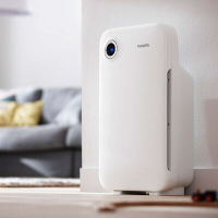 飞利浦（PHILIPS） 空气净化器AC4014 三级风速设定 多重过滤 家用除甲醛雾霾 乳白色AC4014