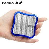 PANDA/熊猫DS-122便携式插卡收音机音箱MP3播放器小型迷你听歌唱戏音乐戏曲充电插卡音响 蓝色