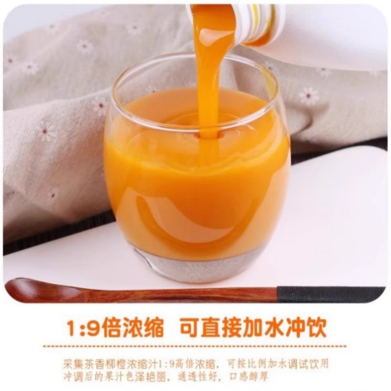 柳橙味浓缩果汁2000g(单位:瓶)高清大图