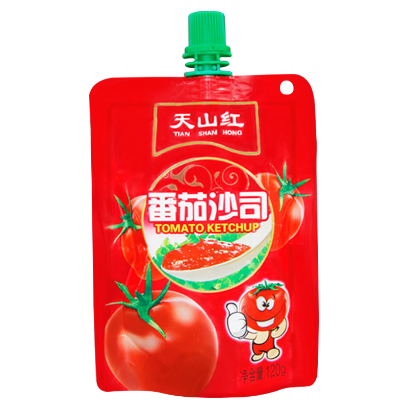 天山红 番茄沙司 120g 美味营养 番茄酱 酱料 调味品