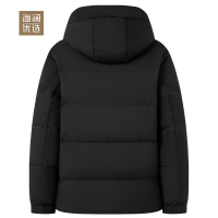 年轻活力防风御寒连帽加厚羽绒服