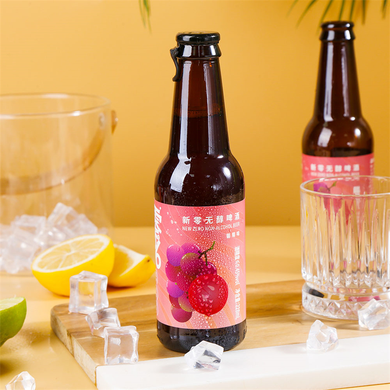 新零葡萄啤酒无醇啤酒228ml6