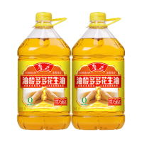 鲁花油酸多多5S压榨浓香花生油5L*2食用油粮油物理压榨纯正