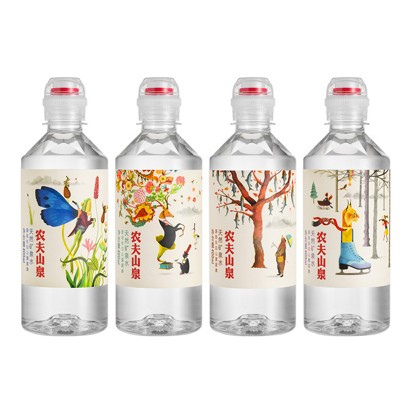 农夫山泉运动盖天然矿泉水 400ml*6瓶