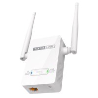 TOTOLINK EX300v2 无线中继器WIFI信号放大器路由器300M增强器扩展无线AP无线转有线