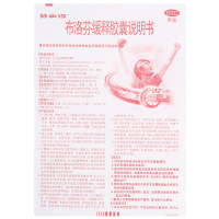 芬必得 布洛芬缓释胶囊 0.4g*24粒/盒 缓解牙痛头痛原发性痛经肩痛腱鞘炎疼痛滑囊炎疼痛普通流行感冒发热