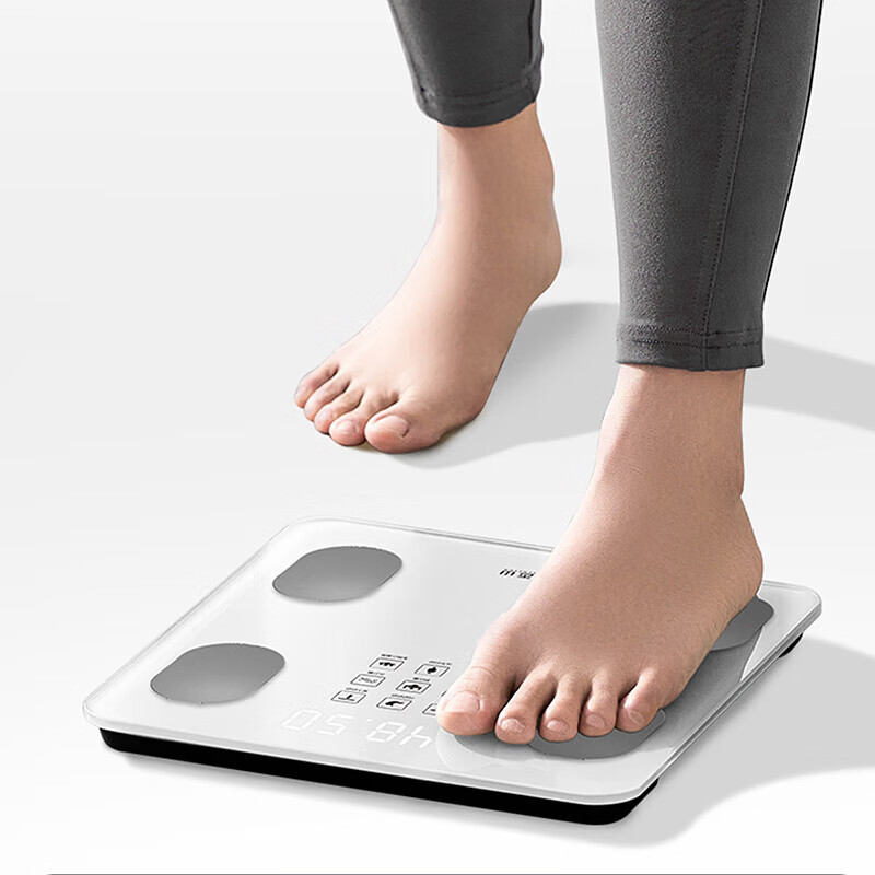 香山SENSSUN智能电子秤S5精准称重食物厨房健康秤防水设计家用高清大图