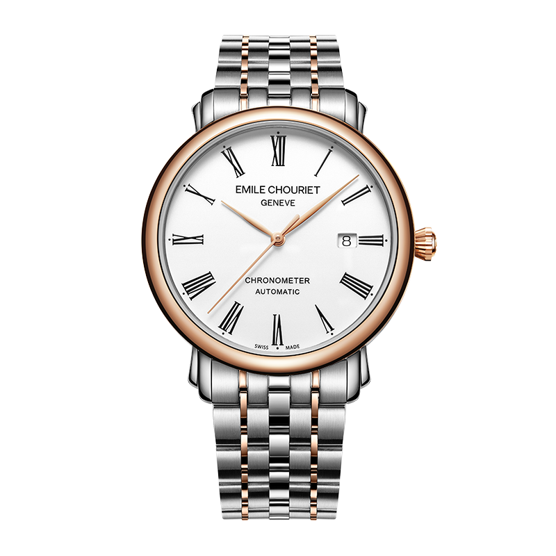 emilechouriet瑞士艾米龙表莱蒙系列天文台男士机械表001168g