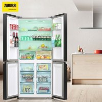 扎努西·伊莱克斯/ZANUSSI ZQE5162YGA 516升大容量多门冰箱 干湿分储一级变频 风冷无霜 彩晶玻璃面板