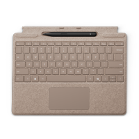 微软 Surface Pro特制版专业键盘带超薄触控笔2 沙漫金