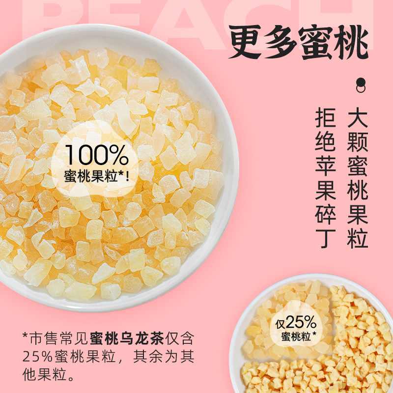 艺福堂蜜桃乌龙茶 45g/盒高清大图