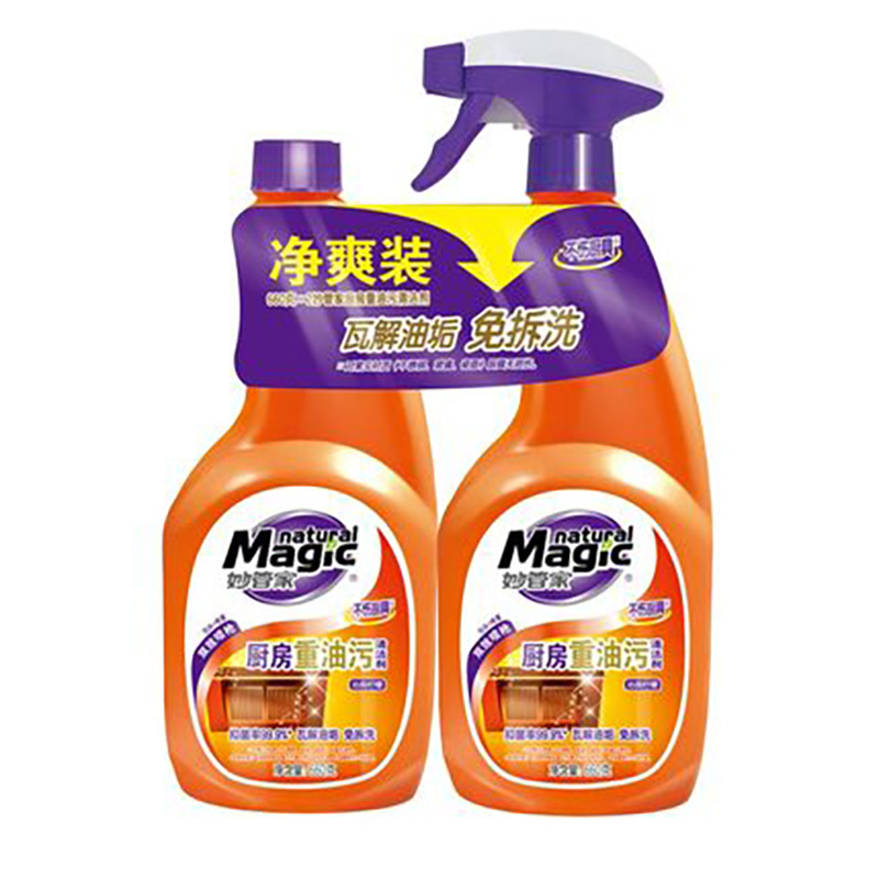 妙管家(MAGIC AMAH) 660g*2妙管家厨房重油污清洁剂