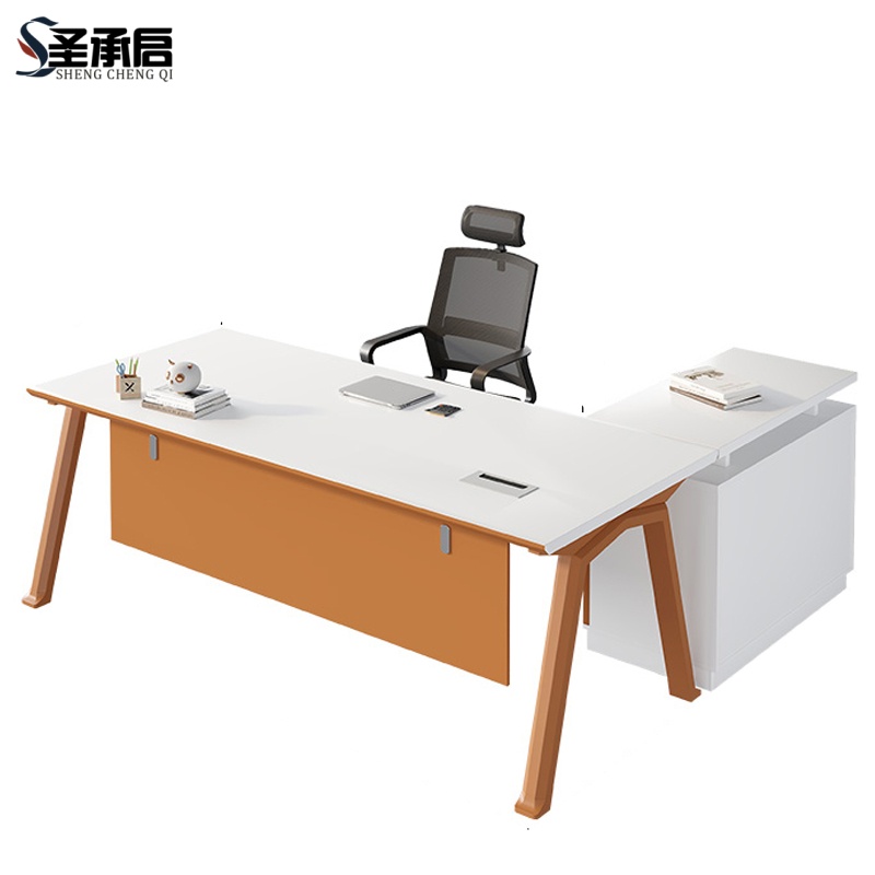 圣承启 单人桌 1.4m带椅张高清大图