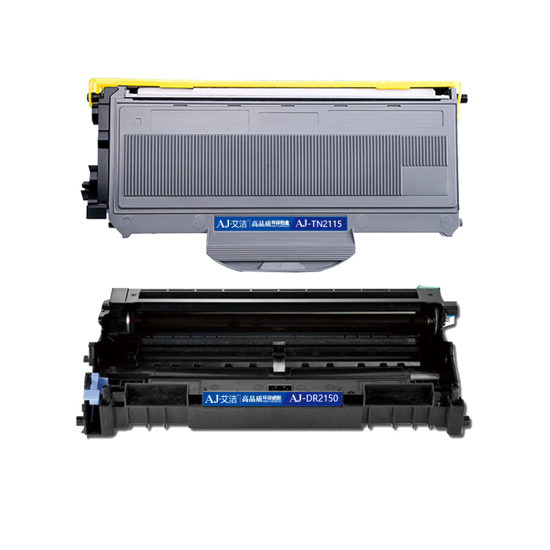 艾洁 TN2115/TN2125粉盒+DR2150硒鼓套装 适用兄弟HL-2140;HL-2150N;HL-2170W;
