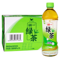 统一 茉莉绿茶 500ml/瓶 1件×15瓶/箱