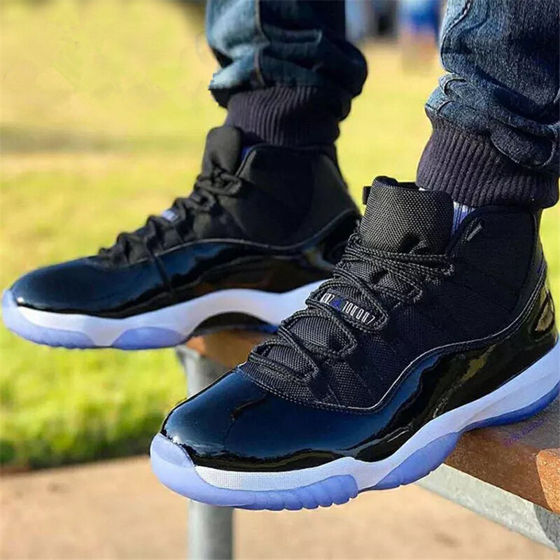 nike耐克 11代 air jordan 11 aj11 乔11黑武士男子女子篮球鞋378037