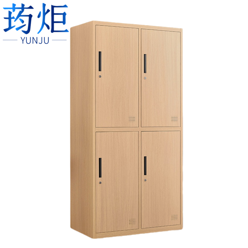 荺炬钢制衣柜员工柜高清大图
