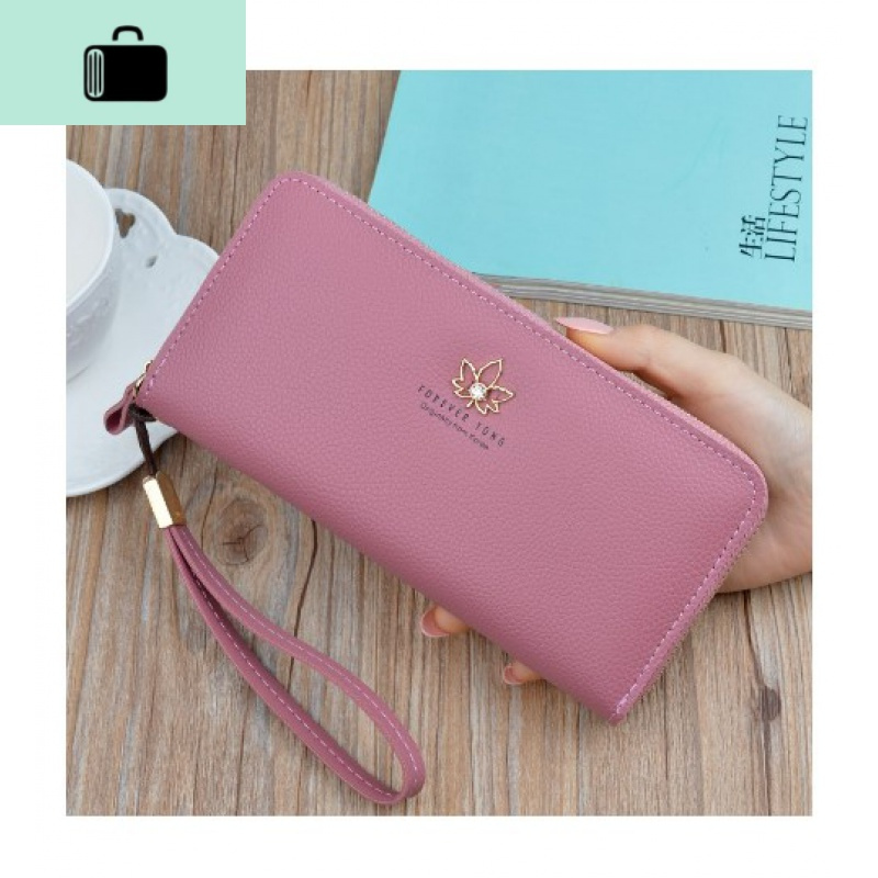 女士钱包小款小巧便携2019新款时尚钱包女长款简约百搭大气大容量new