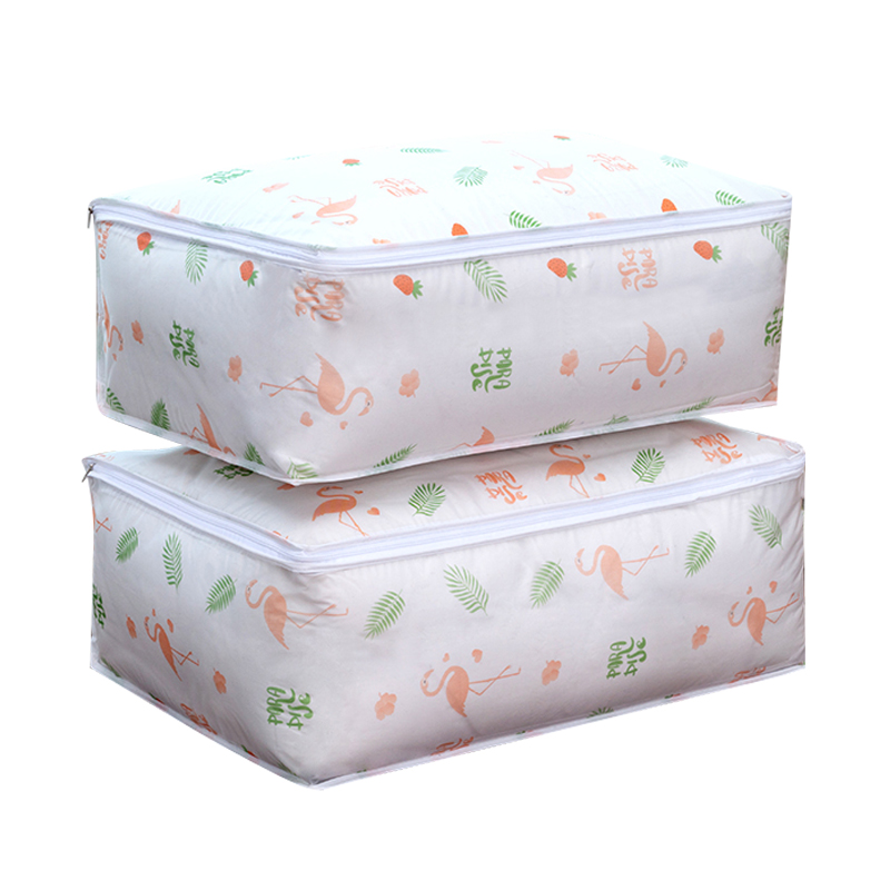 装棉被子的家用超大塑料衣服物收纳整理袋防潮搬家行李打包袋子收纳袋 三维工匠高清大图