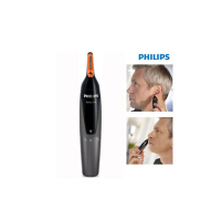 [先进网罩系统]飞利浦(Philips) NT3160 鼻毛修剪器 修眉器 干湿两用 全身水洗 不锈钢刀片 干电式