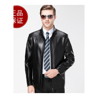 下单送惊喜 正品男装2019新款海宁真皮皮衣男士绵羊皮立领休闲真皮夹克机车短款外套官方旗舰店特卖特卖