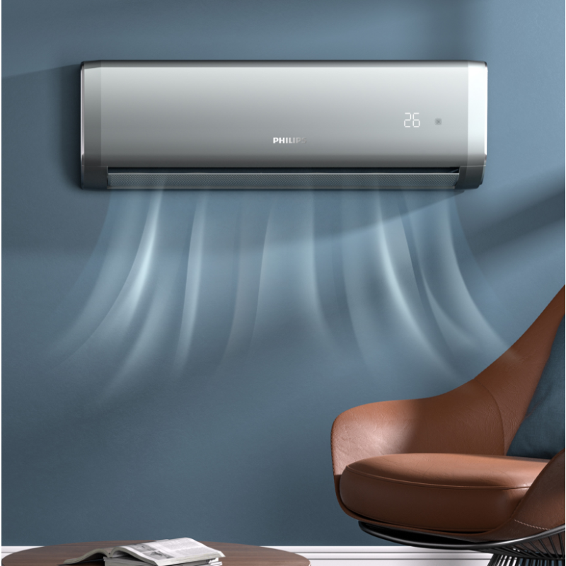 飞利浦空调变频冷暖新1级1p舒适风智能水洗低噪运行客厅空调fac26v1eb