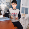 波迷娜（BOMINA)青少年加肥加大码肥胖大童男孩保暖内衣套装初中学生胖童加绒加厚