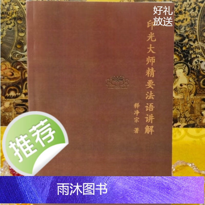 《印光大师精要法语讲解》16开大本 287+页 释净宗 著高清大图