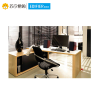 Edifier/漫步者 R1700BT 蓝牙音箱HIFI书架2.0声道台式电脑有源音响低音炮 胡桃色