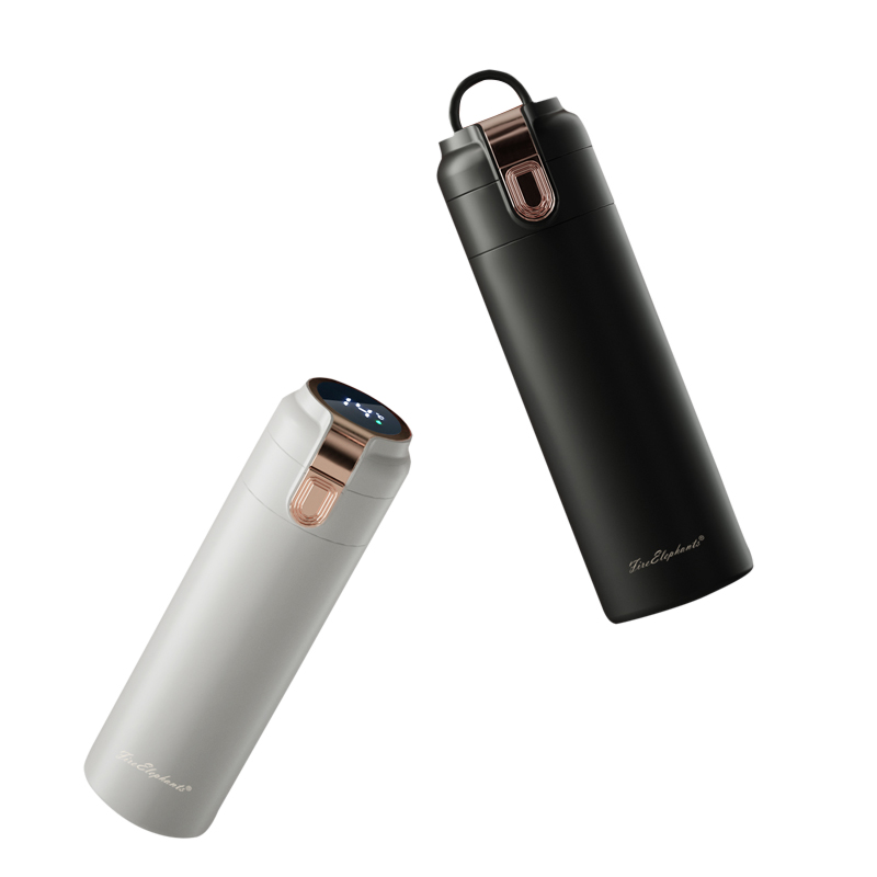 火象名爵智能保温杯400ml(黑色)/个高清大图