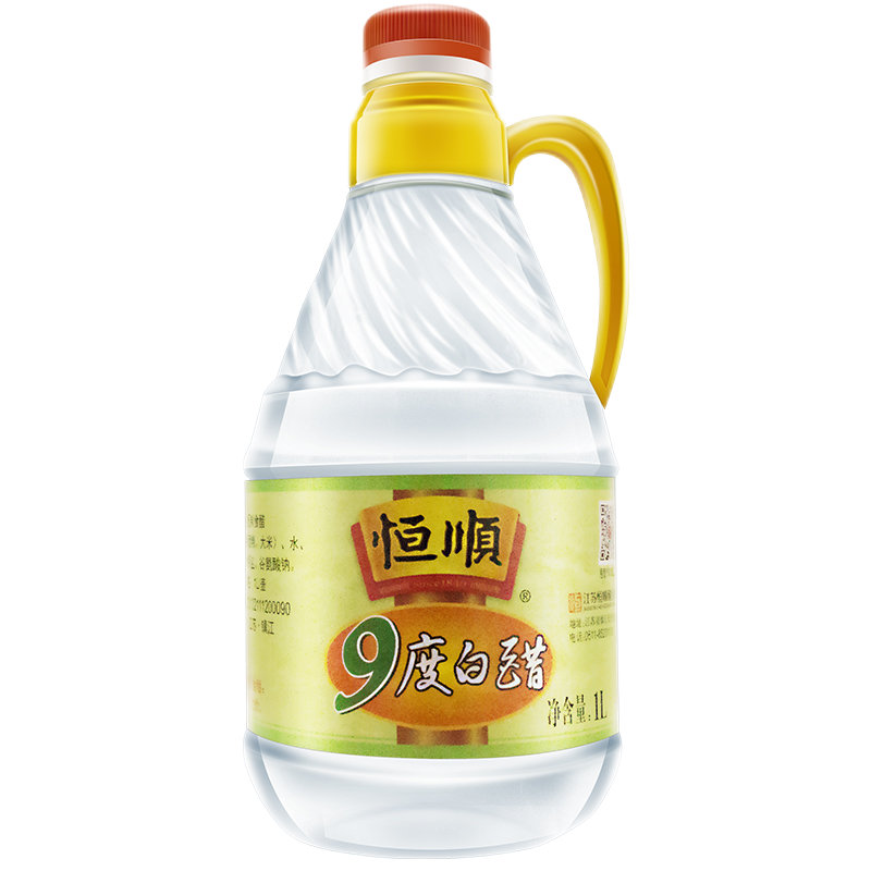 恒顺9度白醋1L*2 固态酿造